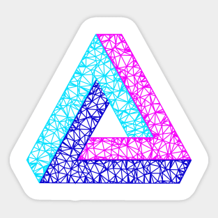 Penrose Triangle Sticker